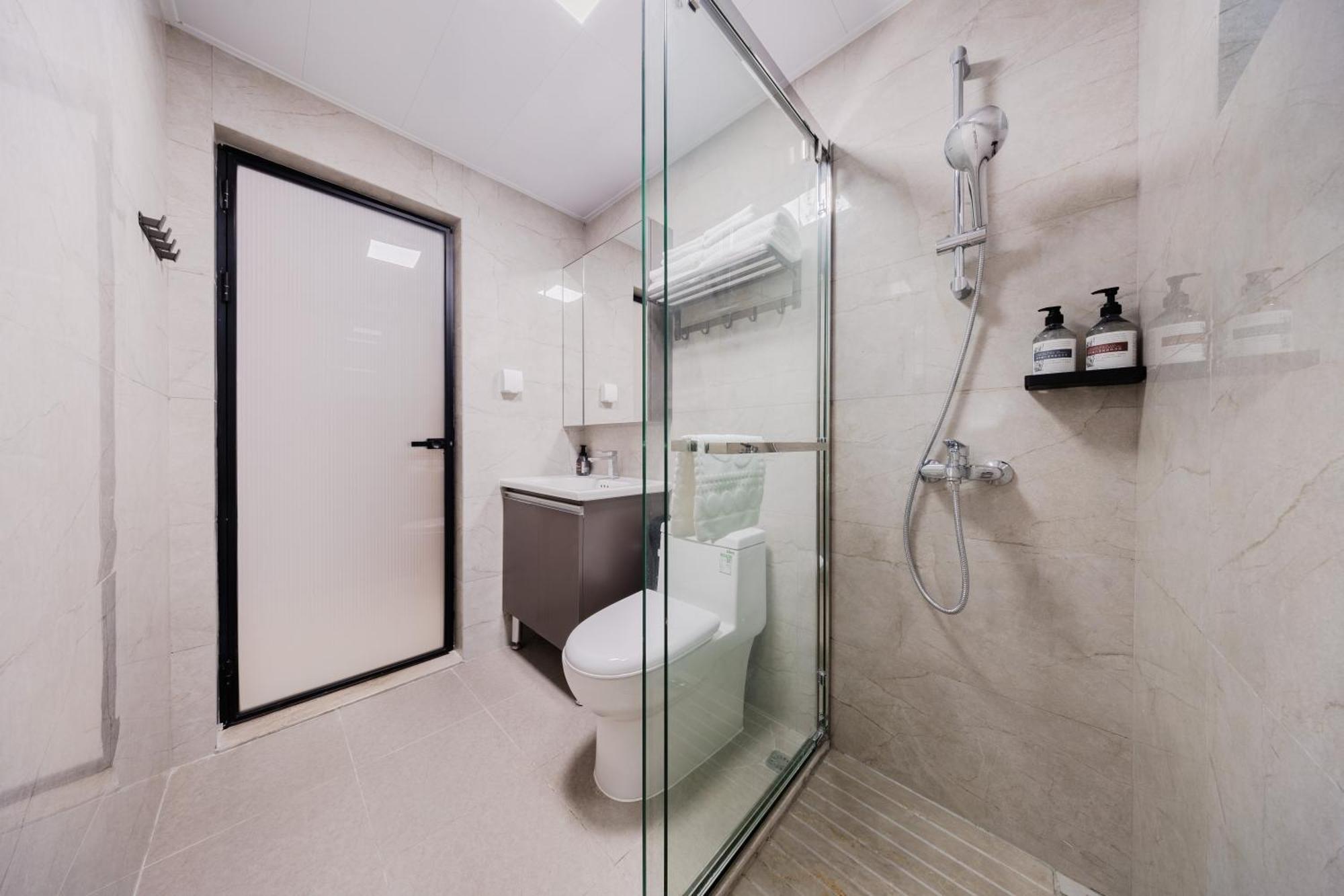XI Ke Executive Apartment - Shenzhen Futian Exhibition Center Buitenkant foto