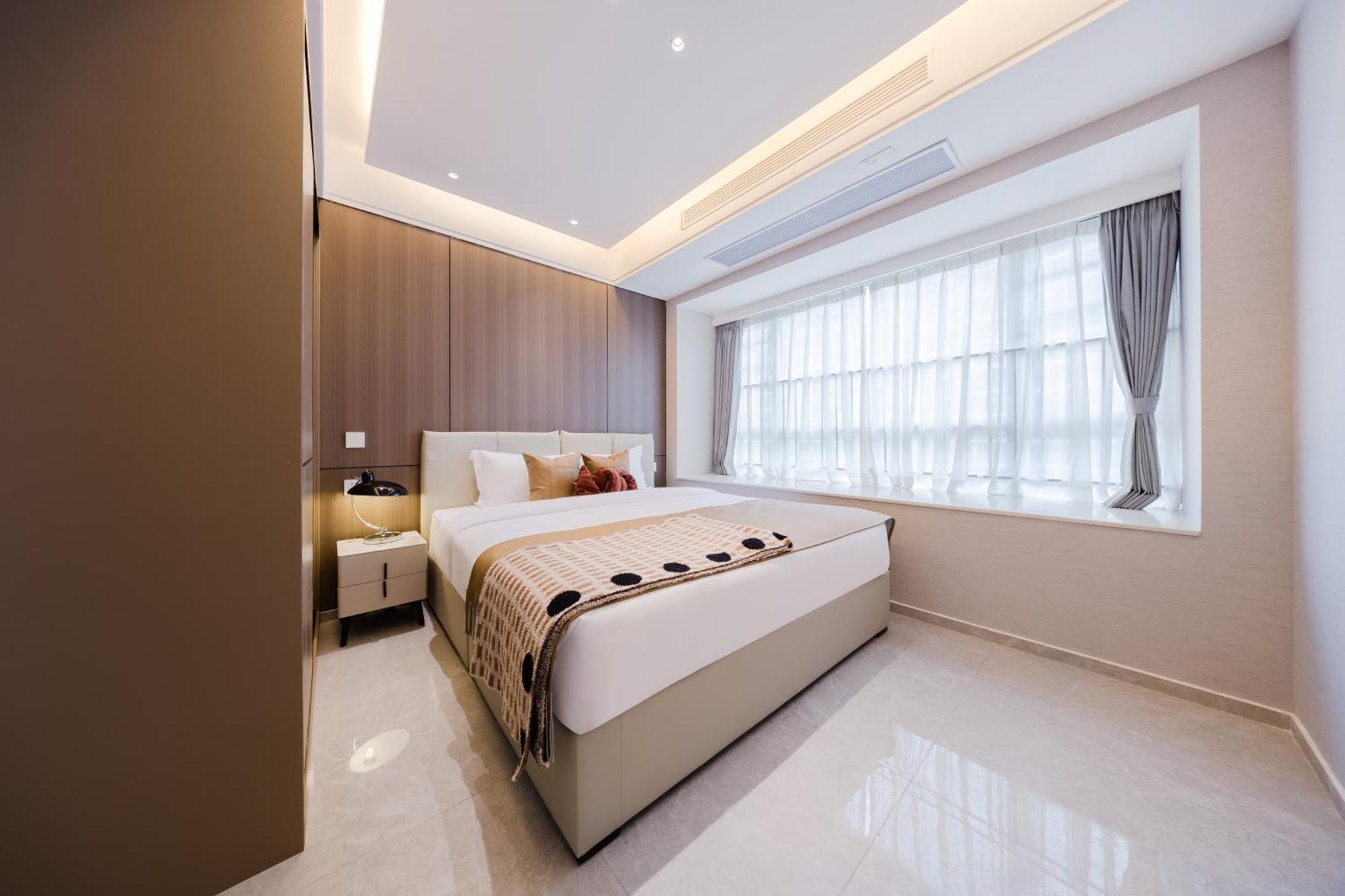 XI Ke Executive Apartment - Shenzhen Futian Exhibition Center Buitenkant foto