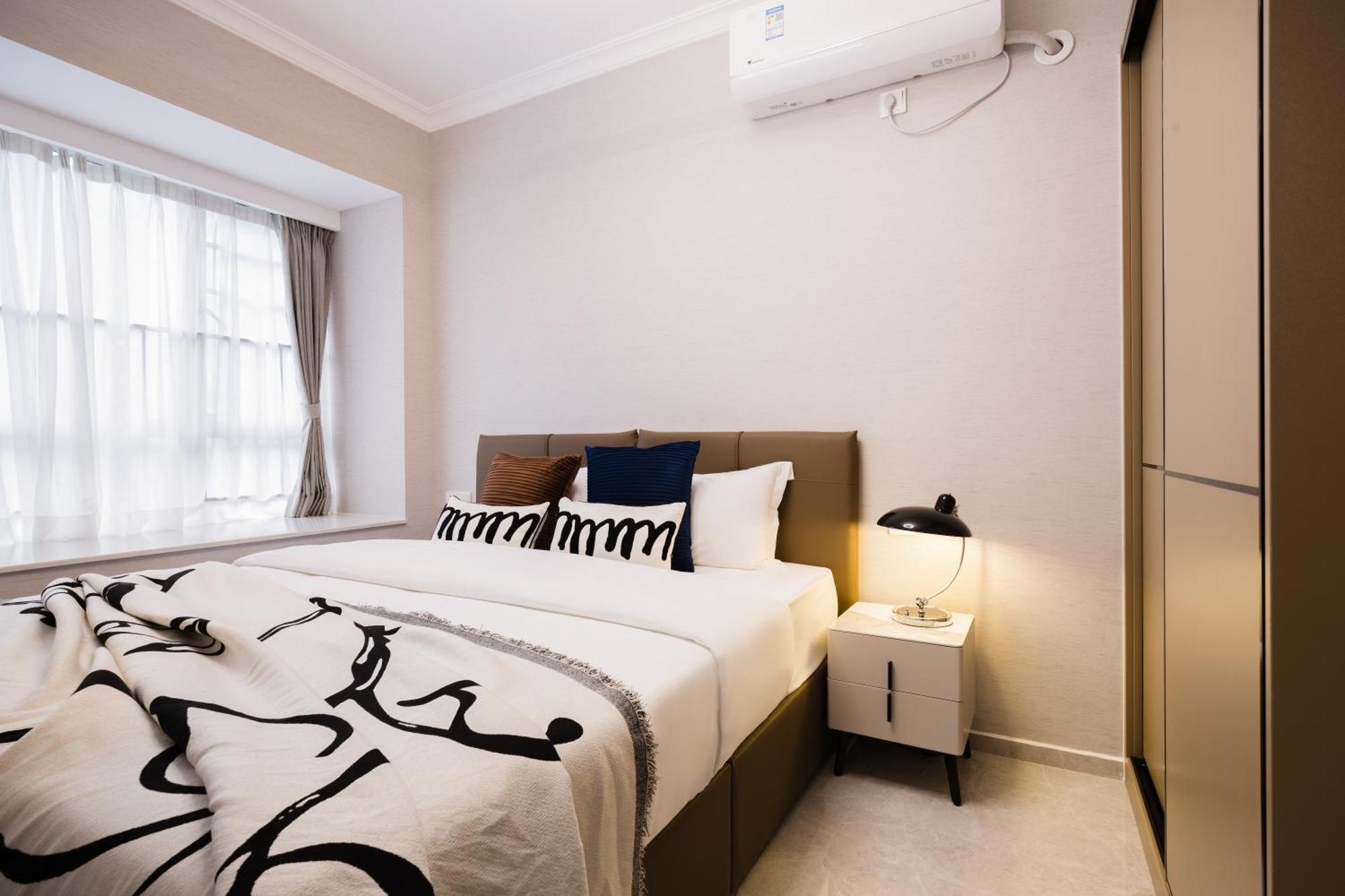 XI Ke Executive Apartment - Shenzhen Futian Exhibition Center Buitenkant foto