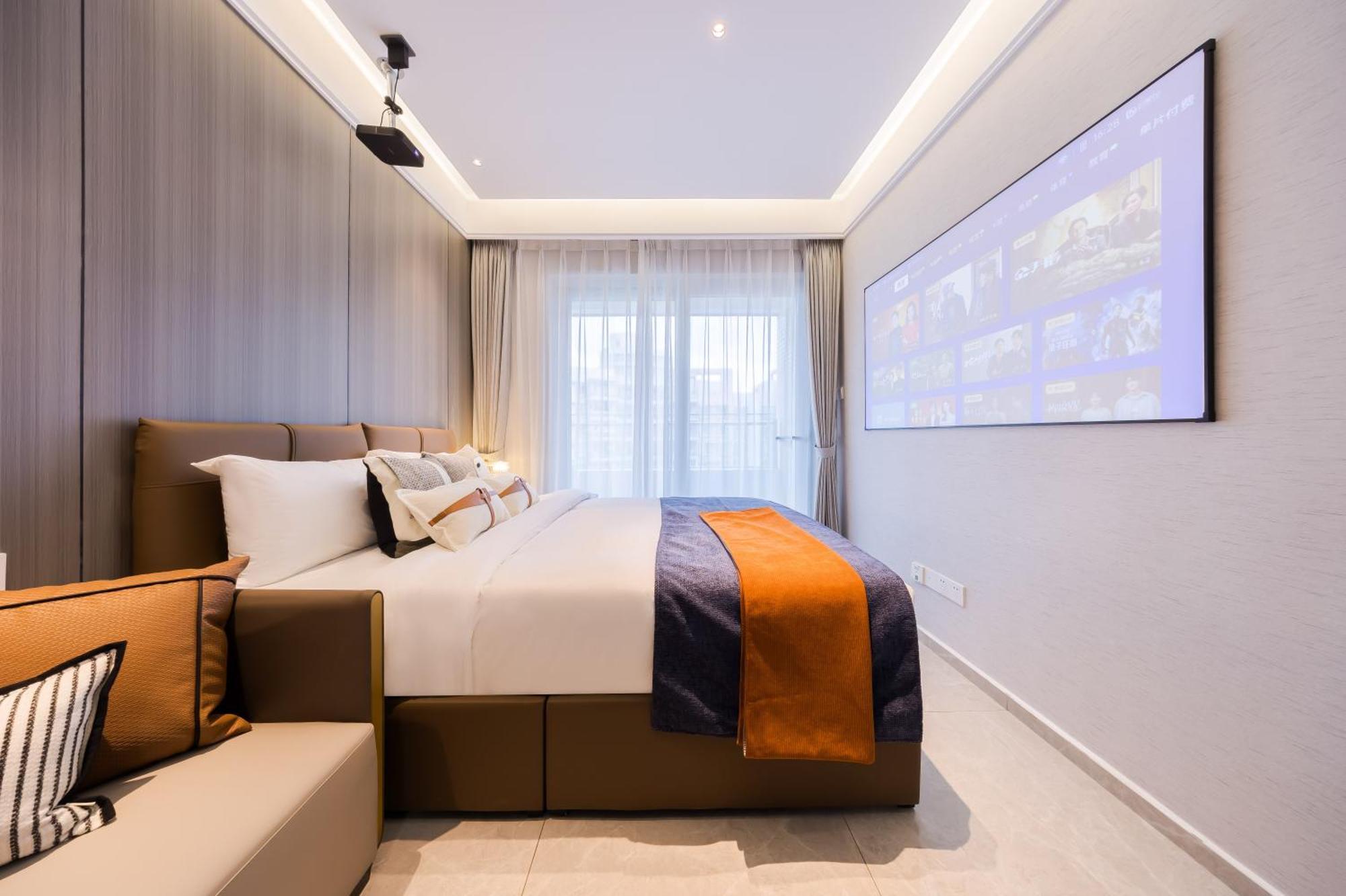 XI Ke Executive Apartment - Shenzhen Futian Exhibition Center Buitenkant foto