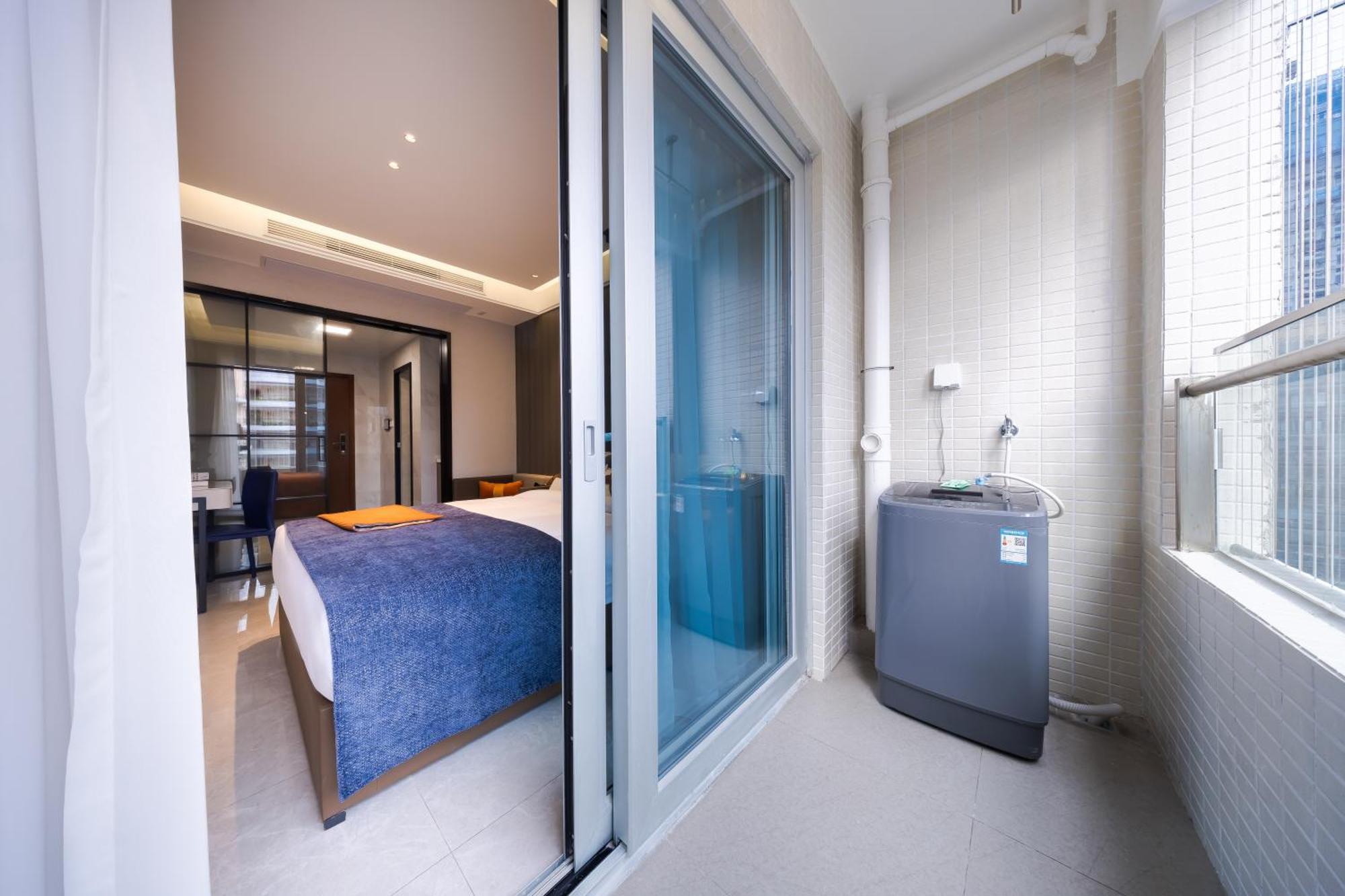 XI Ke Executive Apartment - Shenzhen Futian Exhibition Center Buitenkant foto