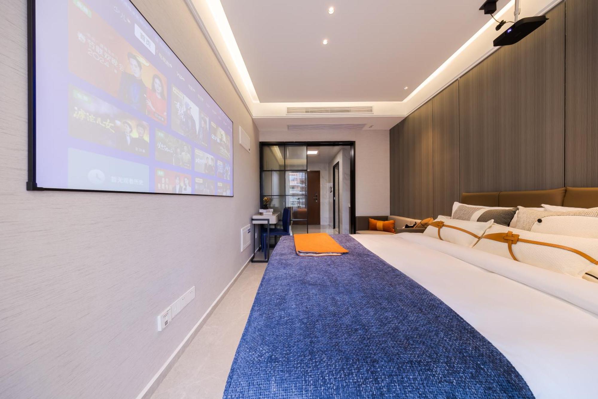XI Ke Executive Apartment - Shenzhen Futian Exhibition Center Buitenkant foto