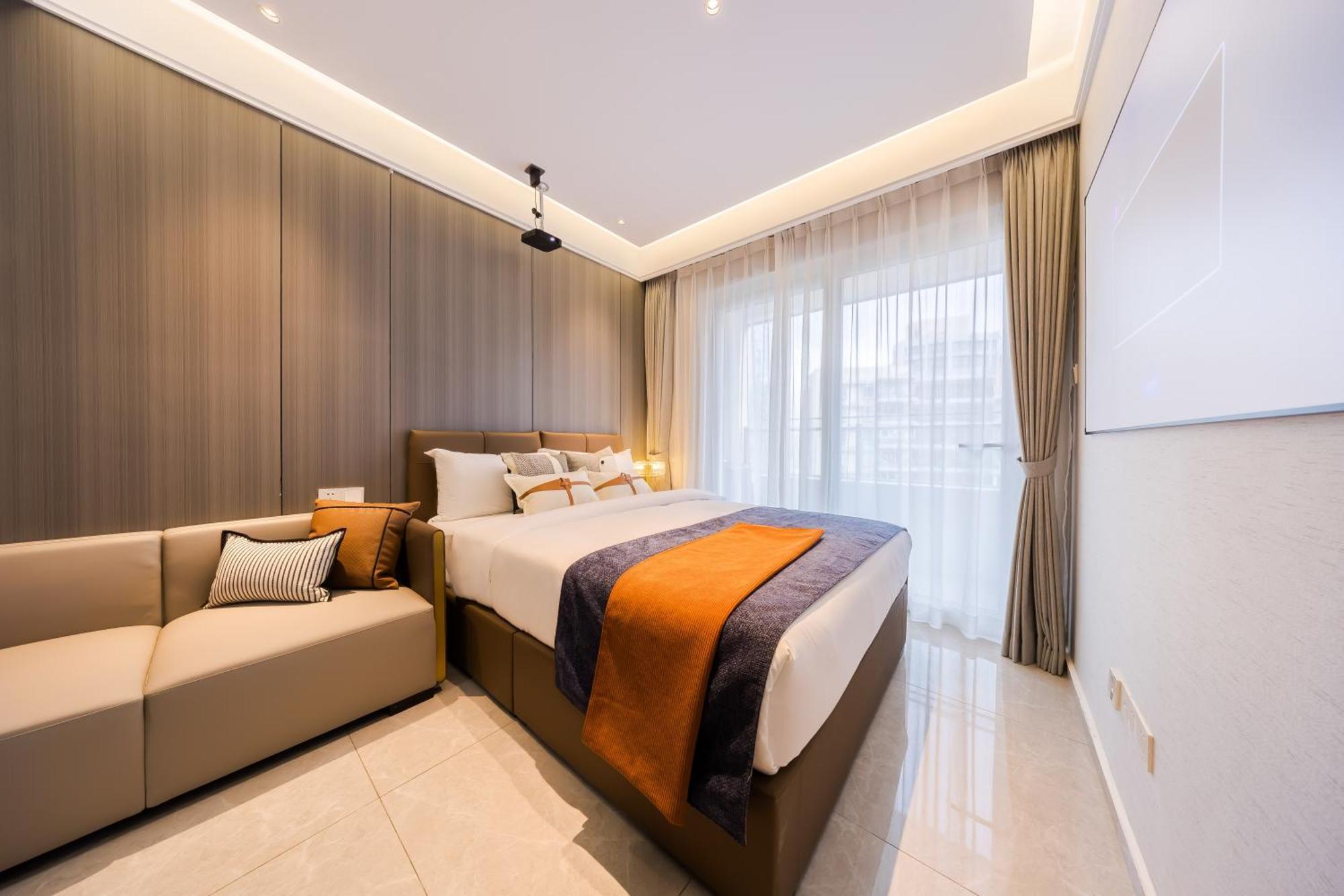 XI Ke Executive Apartment - Shenzhen Futian Exhibition Center Buitenkant foto