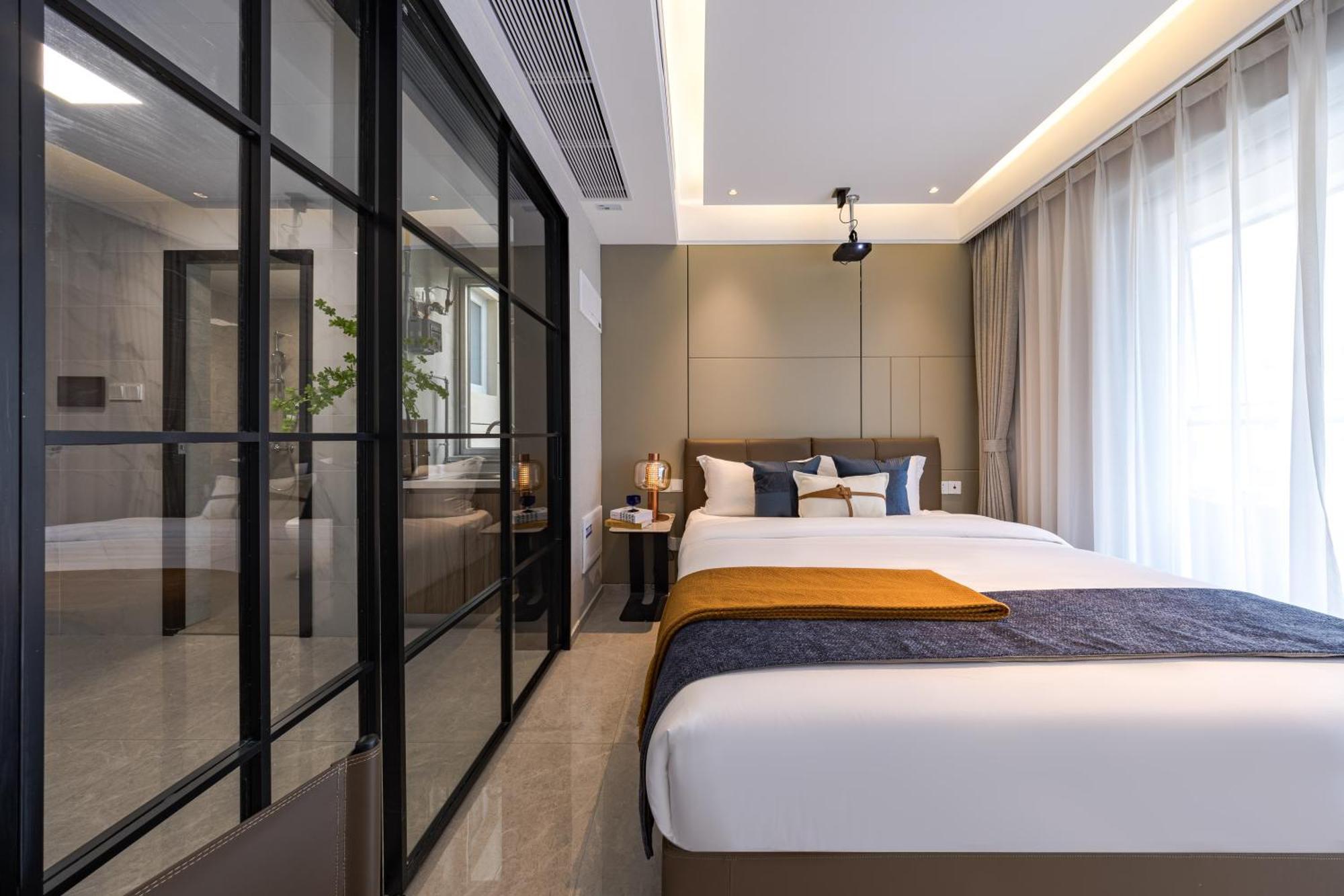 XI Ke Executive Apartment - Shenzhen Futian Exhibition Center Buitenkant foto