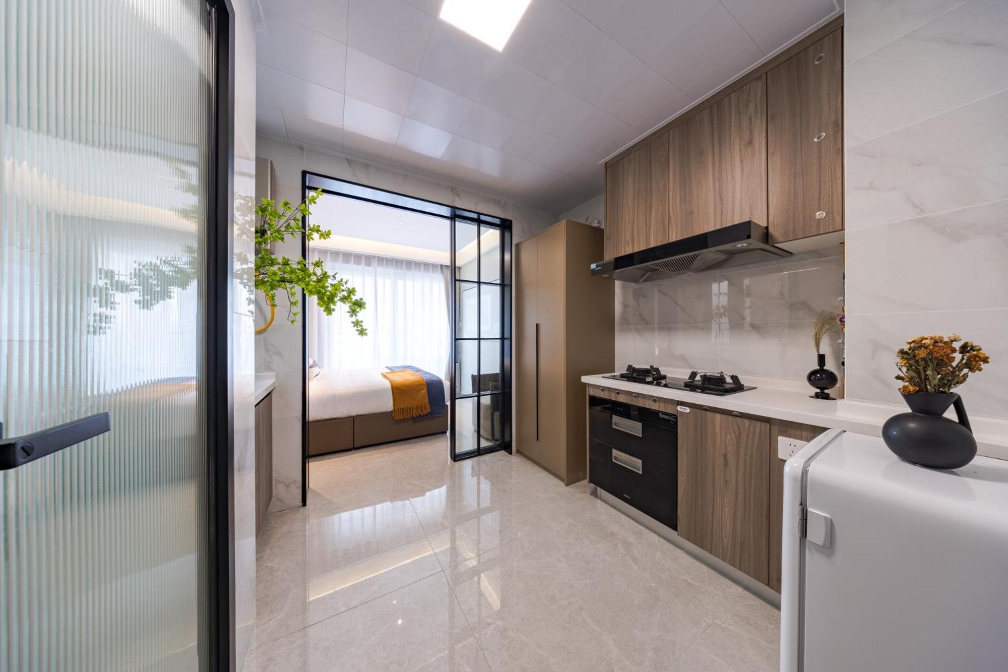 XI Ke Executive Apartment - Shenzhen Futian Exhibition Center Buitenkant foto